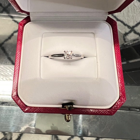 Cartier solitaire ring - Picture 4 of 7